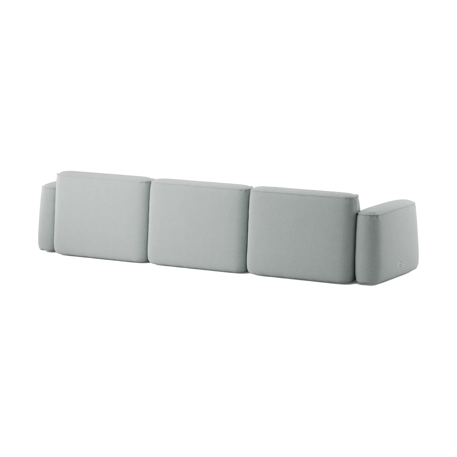 Patch 3-sits soffa, Linara 253 Swedish Grey Massproductions