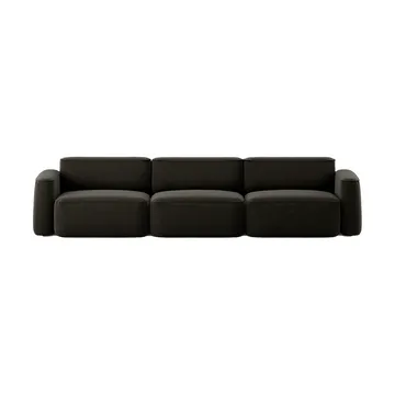 Patch 3-sits soffa - Linara 90 Espresso - Massproductions