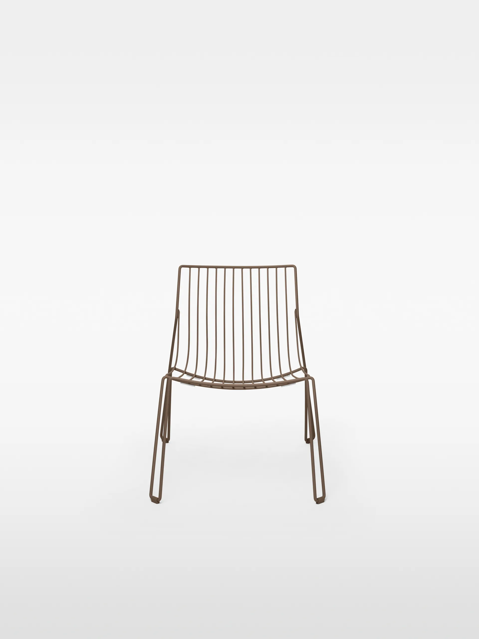 Tio easy chair loungestol, Pale Brown Massproductions