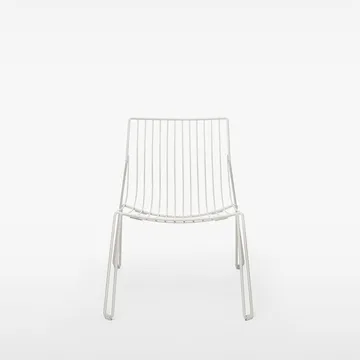 Tio easy chair loungestol - White - Massproductions