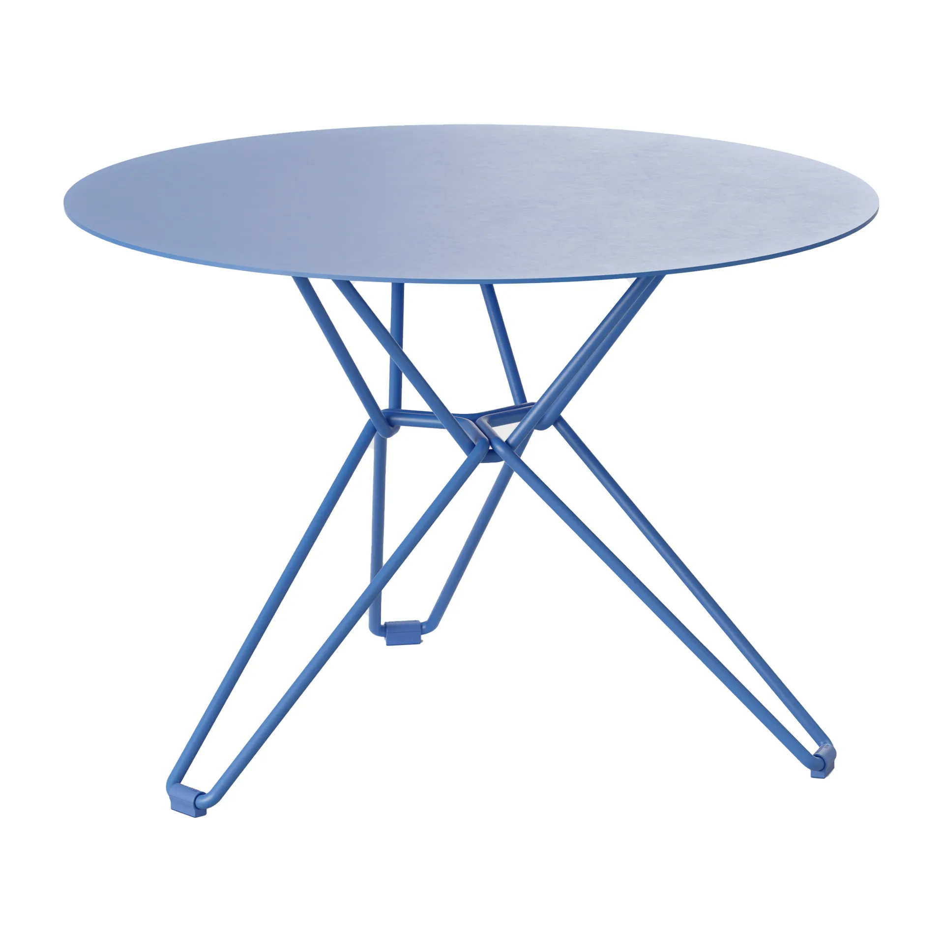 Tio sidobord Ø60 cm, Overseas Blue Massproductions