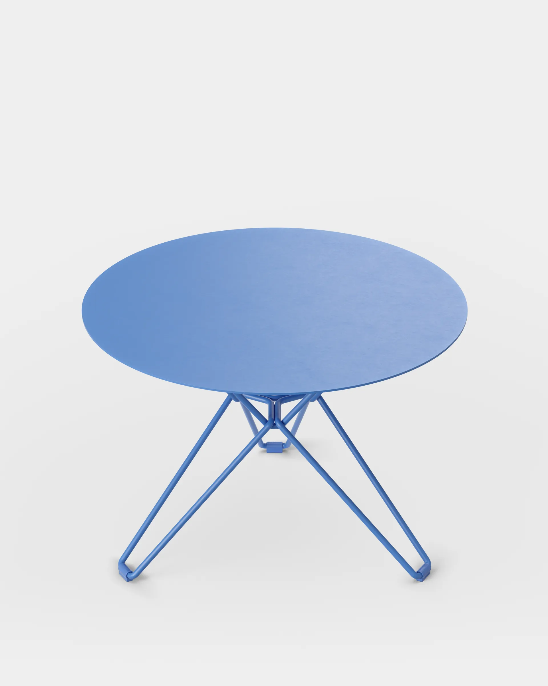 Tio sidobord Ø60 cm, Overseas Blue Massproductions