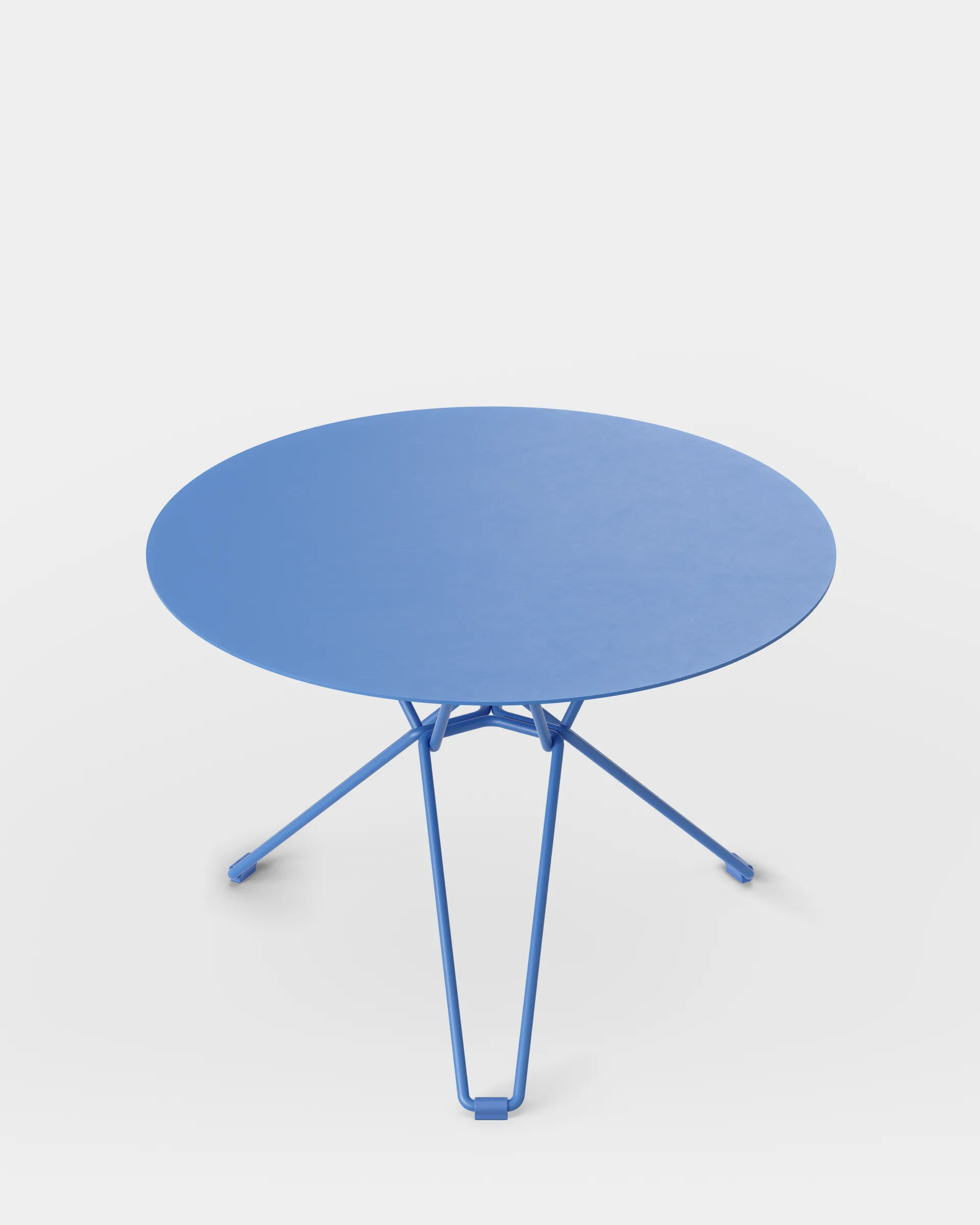 Tio sidobord Ø60 cm, Overseas Blue Massproductions