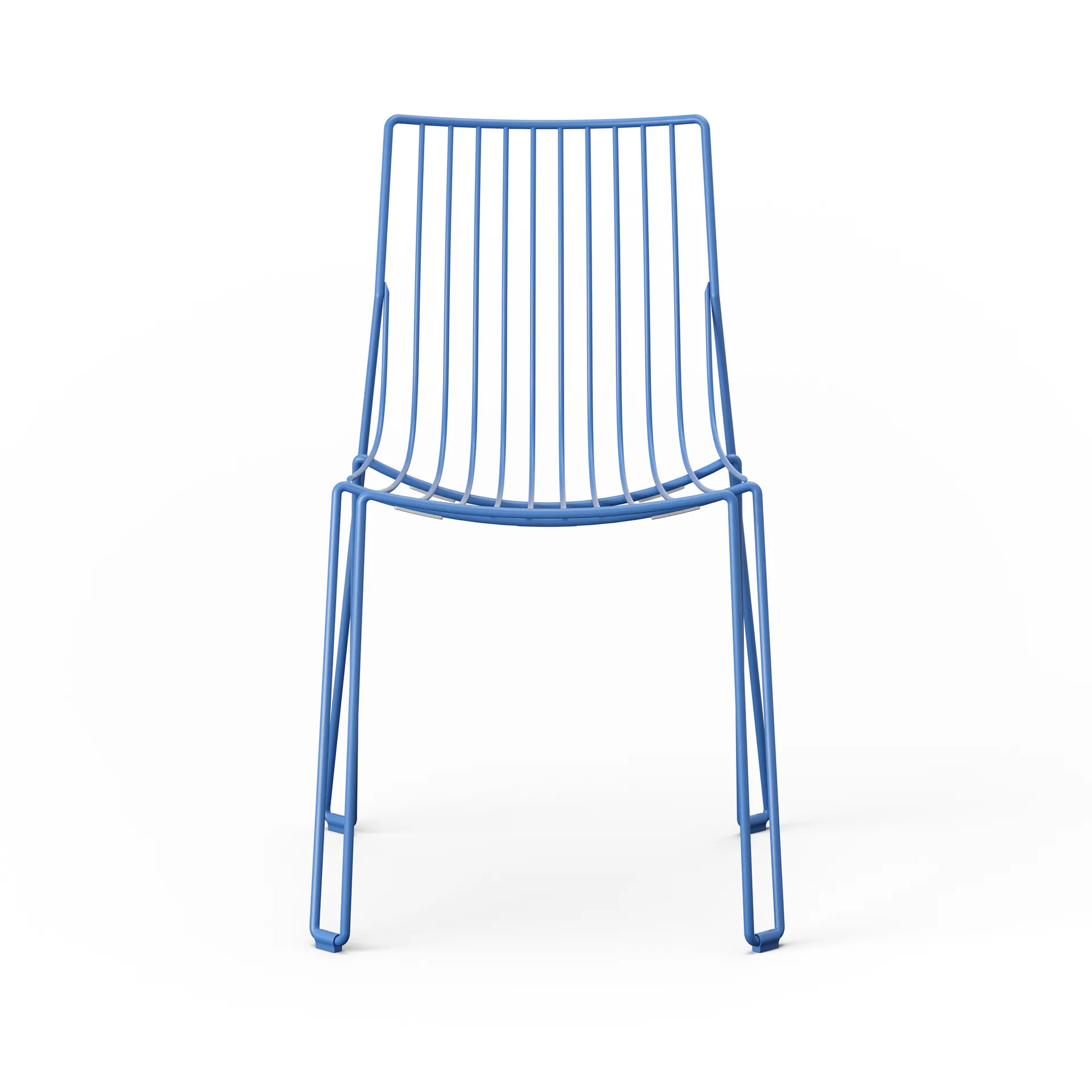 Tio stol, Overseas Blue (blå) Massproductions