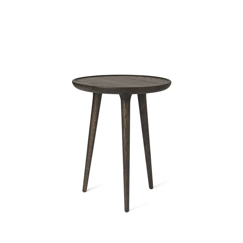 Accent sidobord, ek sirka grey, medium Mater