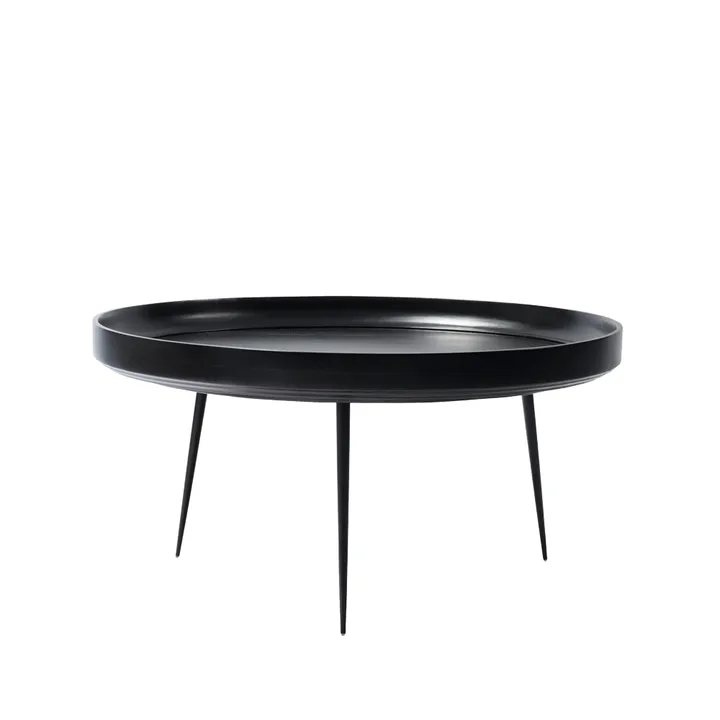 Bowl X-large bord - mango svart, svart stativ - Mater