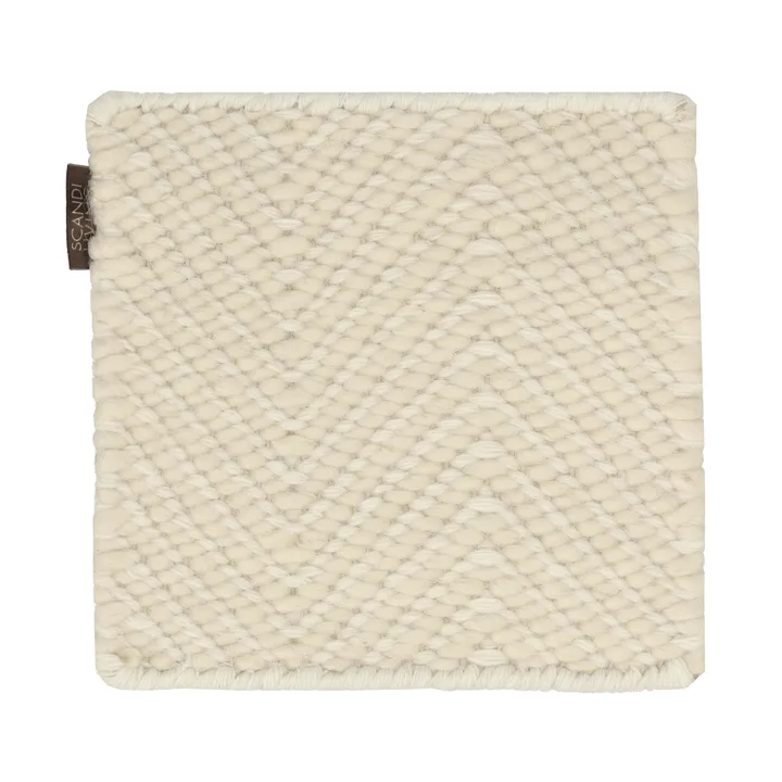 Mattprov Furrow ullmatta - Naturvit - Material Samples
