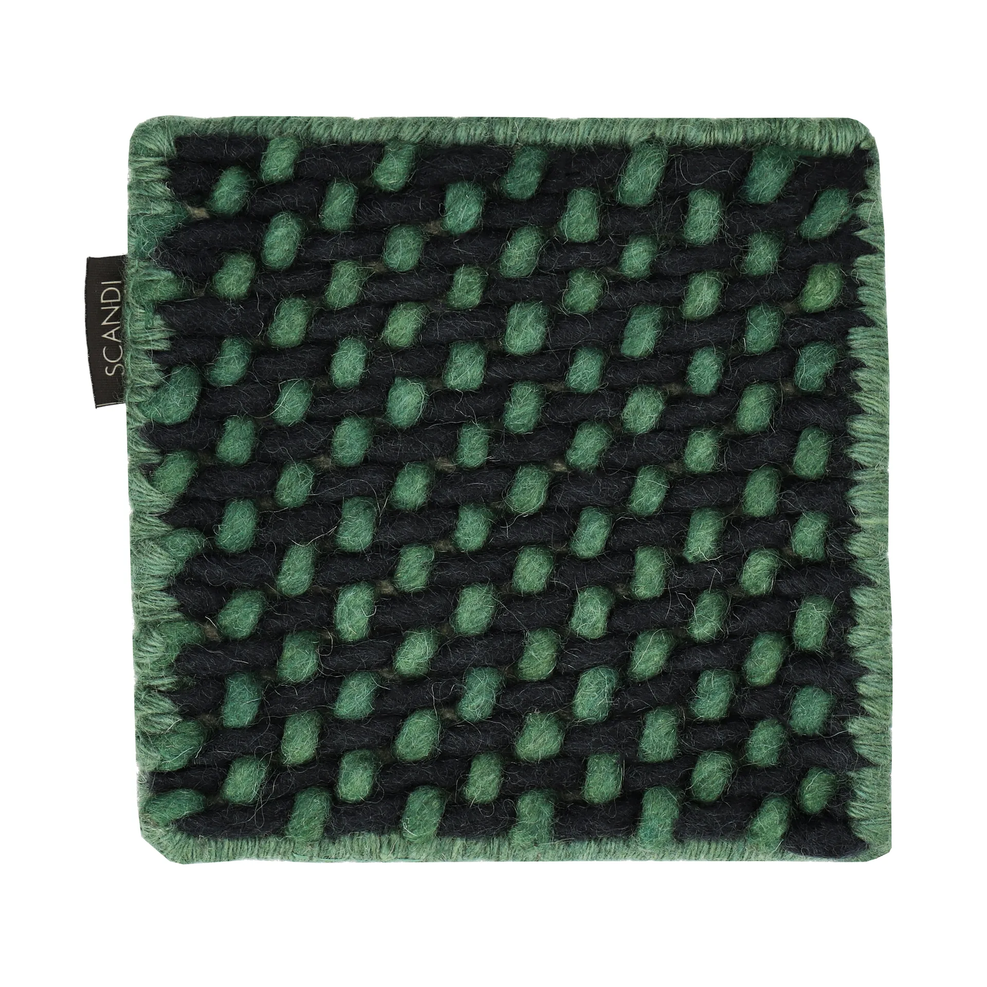 Mattprov Hill ullmatta, Blå-grön Material Samples