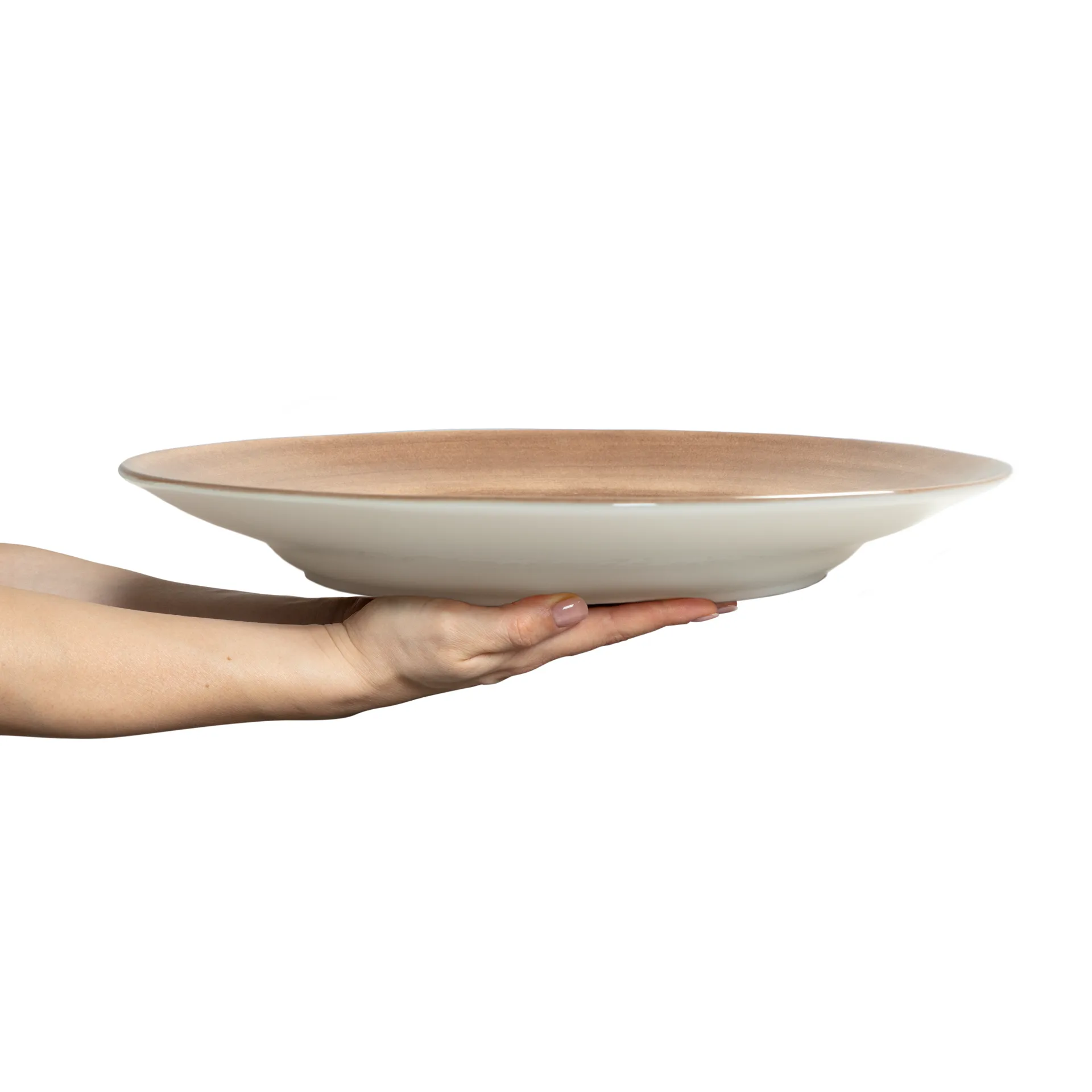 Basic serveringsfat Ø41 cm, Cinnamon Mateus