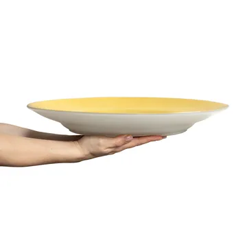 Basic serveringsfat Ø41 cm - Gul - Mateus