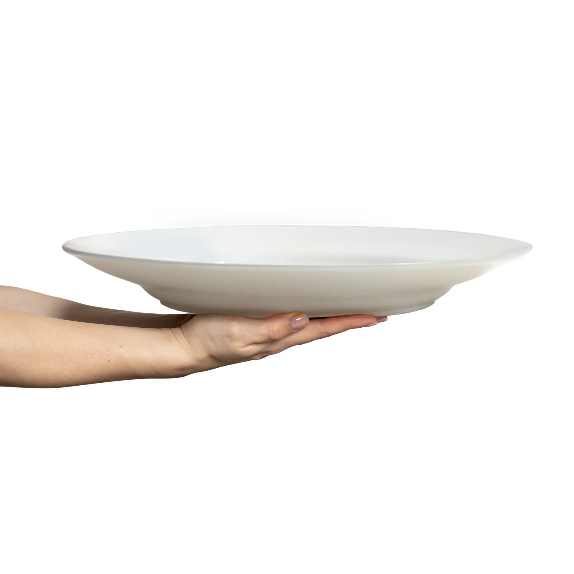 Basic serveringsfat Ø41 cm, Vit Mateus