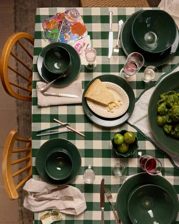 Basic skål 70 cl - Forest green - Mateus