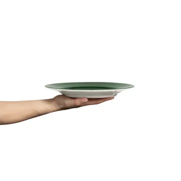 Basic tallrik 25 cm - Forest green - Mateus