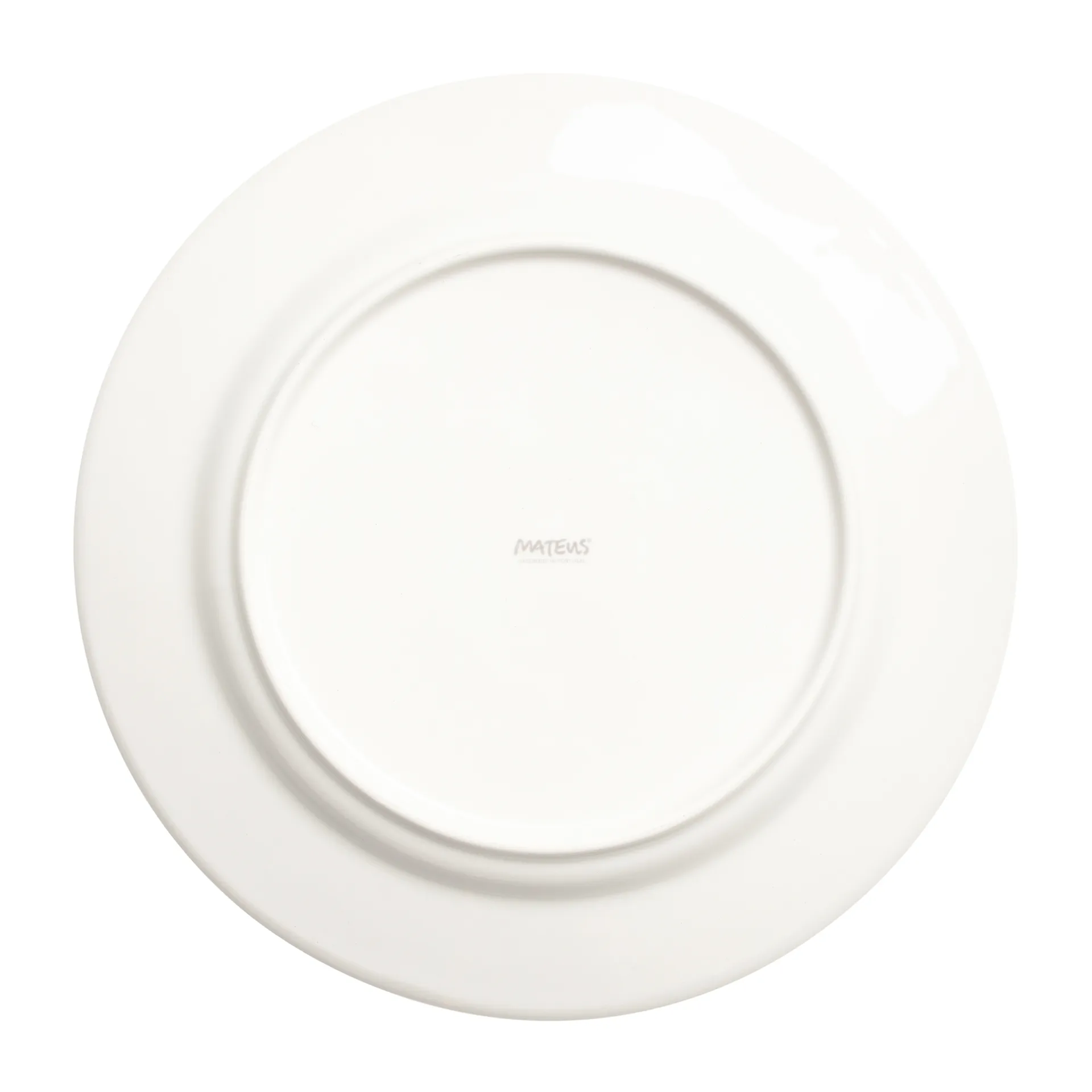 Basic tallrik 25 cm, Plommon Mateus