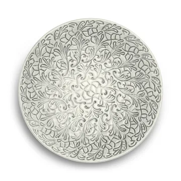Lace tallrik 20 cm - Grå - Mateus