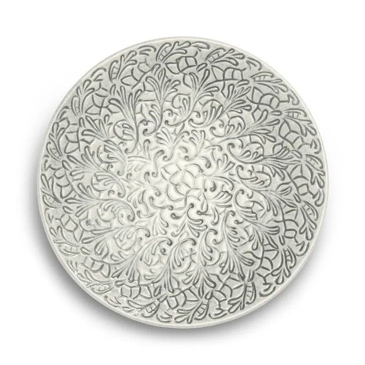 Lace tallrik 20 cm - Grå - Mateus