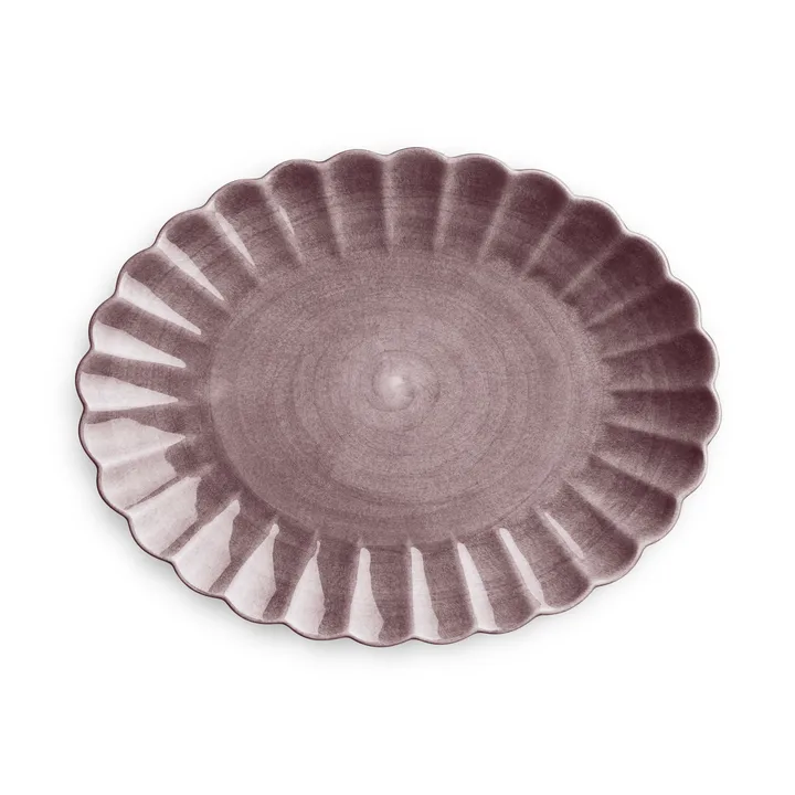 Oyster fat 30x35 cm - Plommon - Mateus