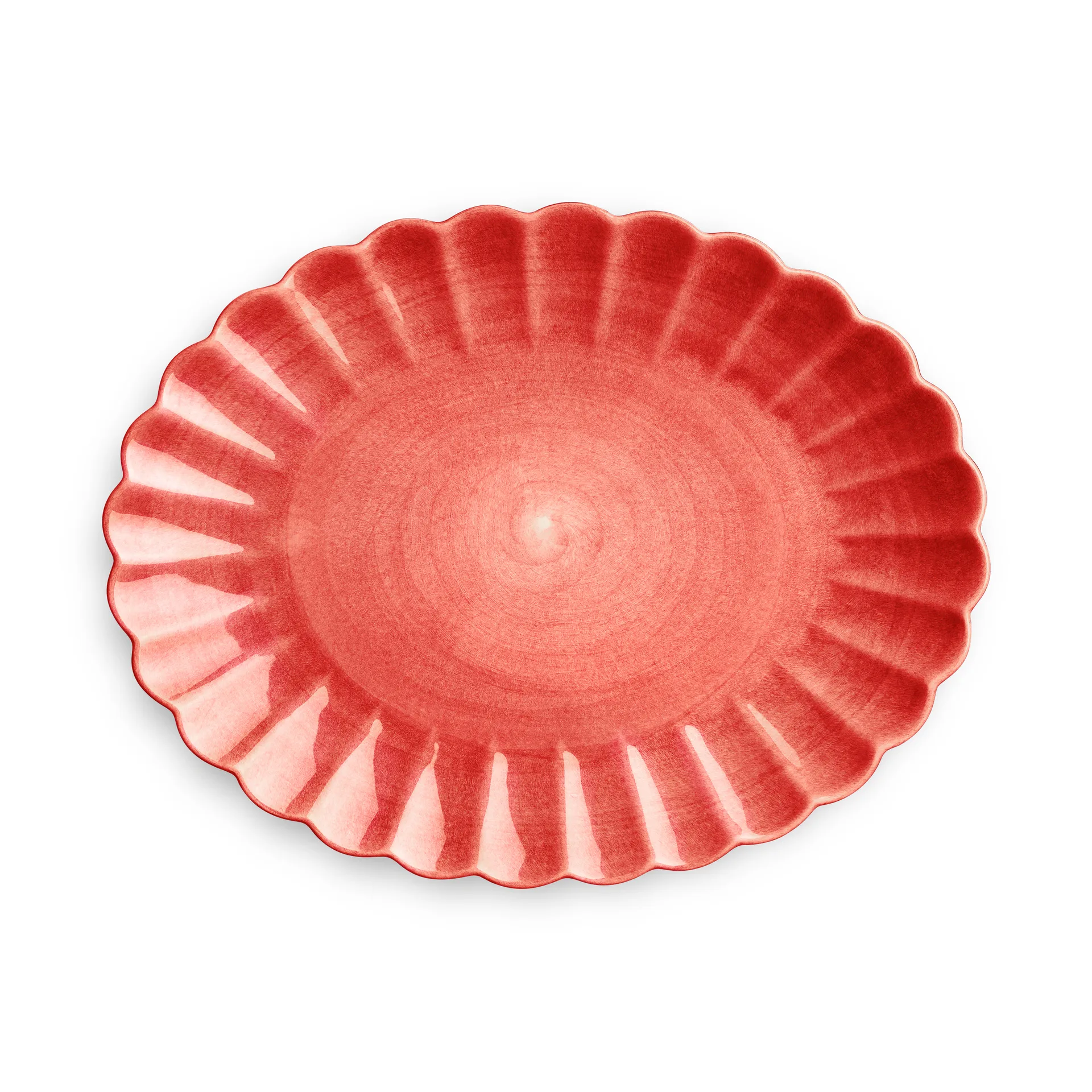 Oyster fat 30x35 cm, Röd Mateus