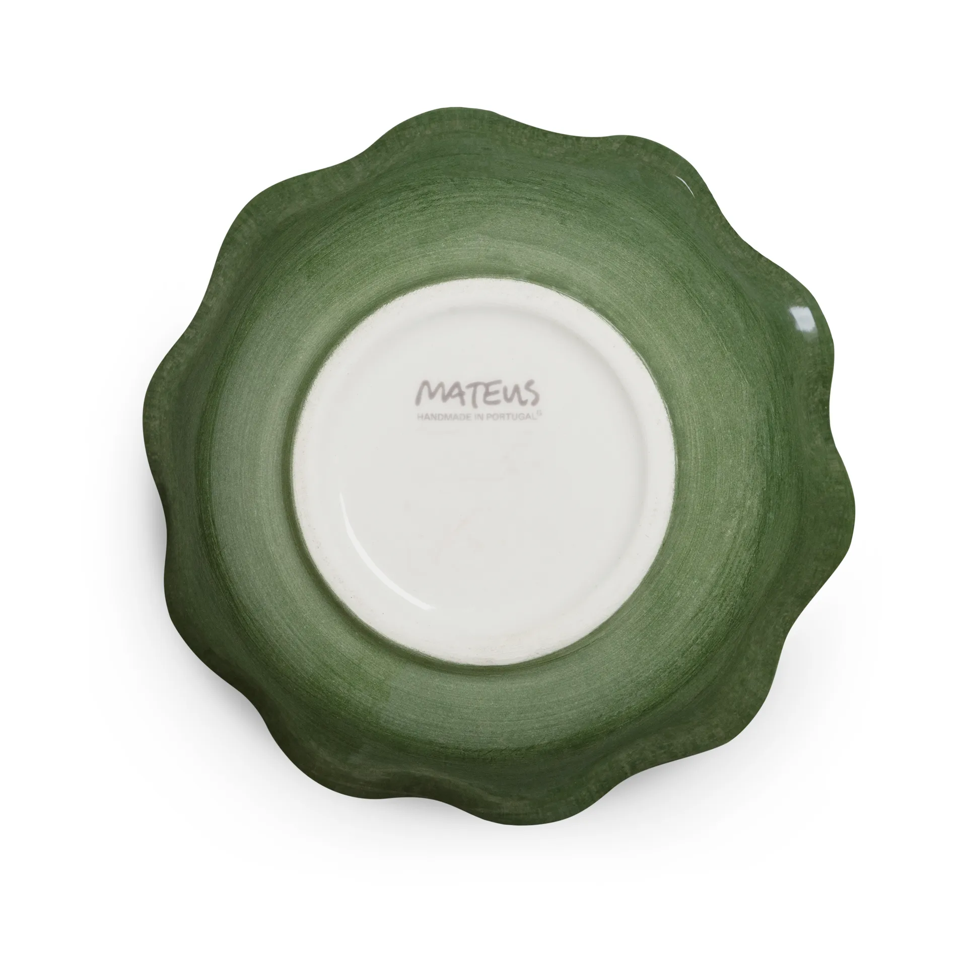 Oyster skål Ø13 cm, Forest green Mateus