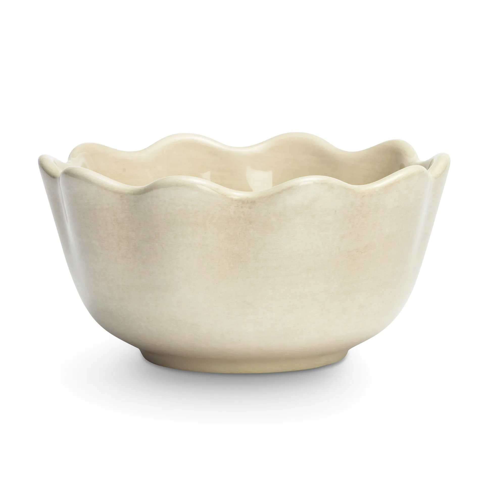 Oyster skål Ø13 cm, Sand Mateus