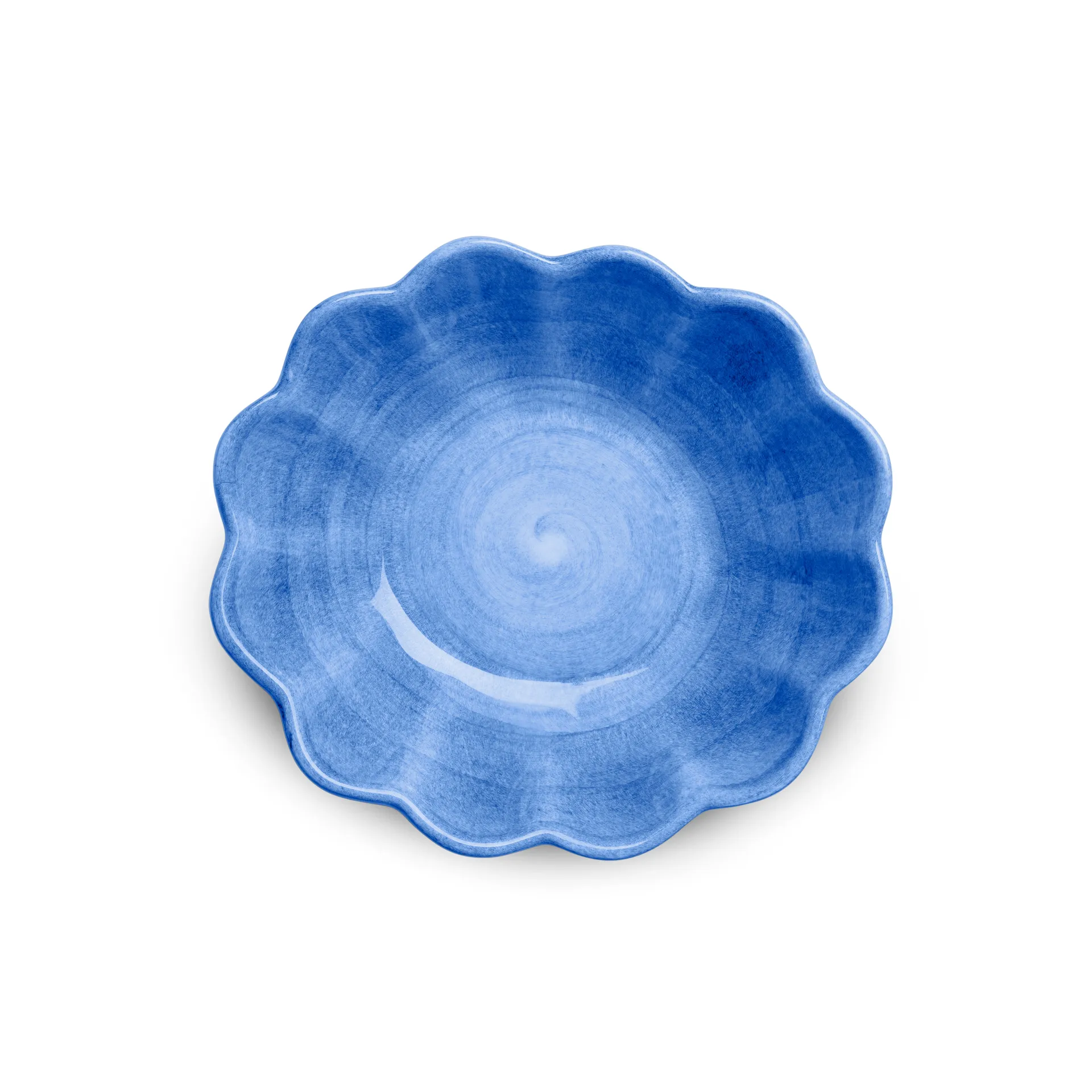 Oyster skål 16x18 cm, Ljusblå Mateus
