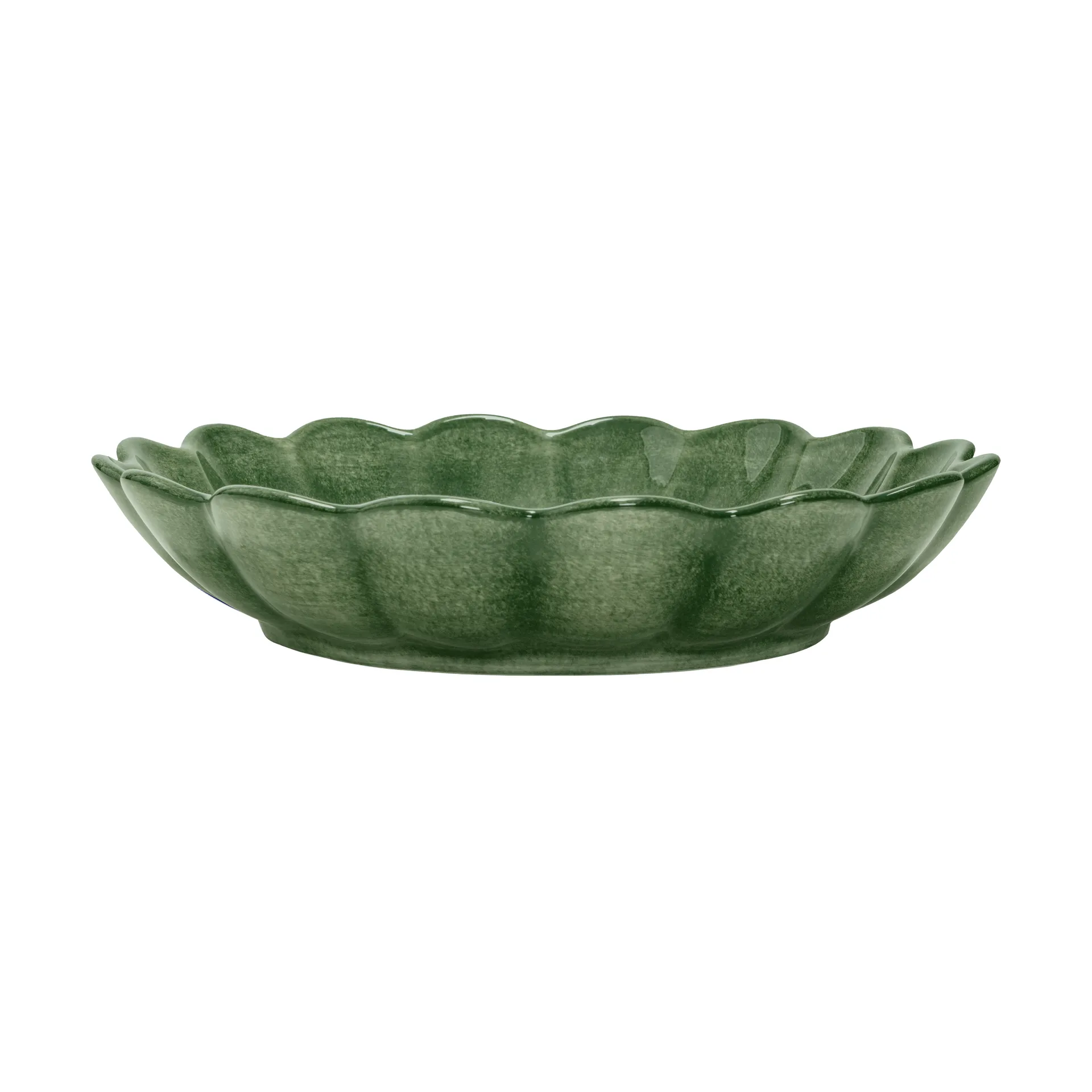 Oyster skål Ø24 cm, Forest green Mateus
