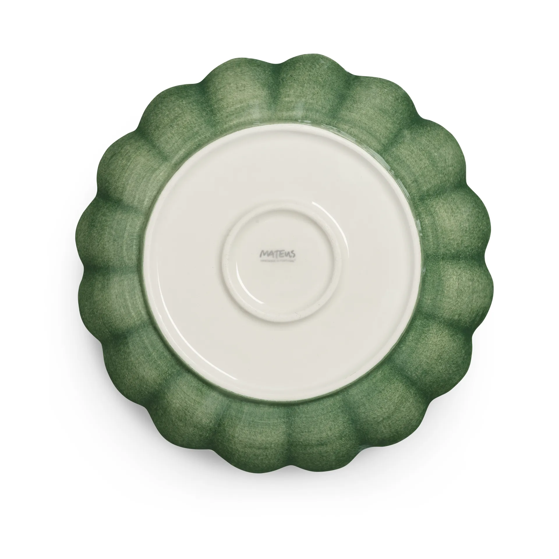 Oyster skål Ø24 cm, Forest green Mateus