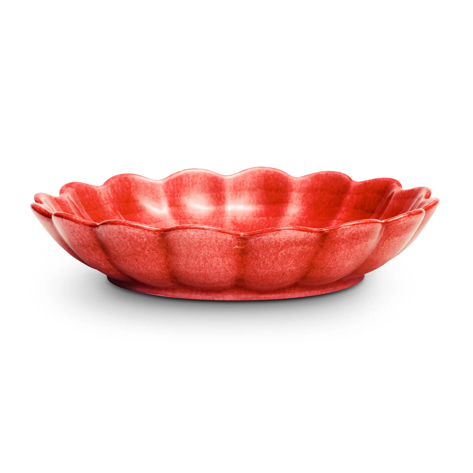 Oyster skål Ø24 cm, Röd Mateus