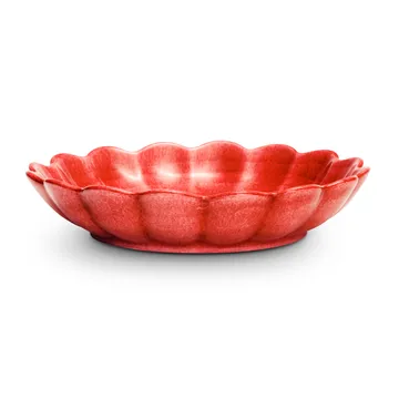 Oyster skål Ø24 cm - Röd - Mateus