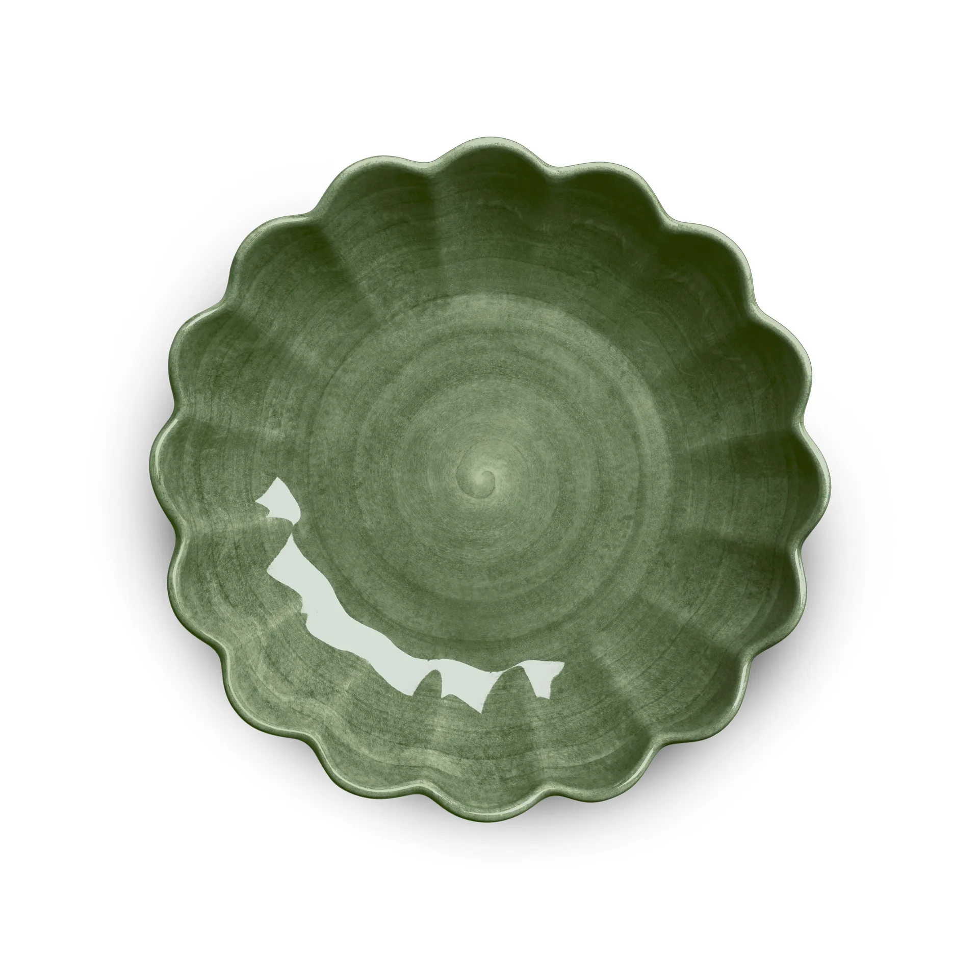 Oyster skål Ø31 cm, Forest green Mateus