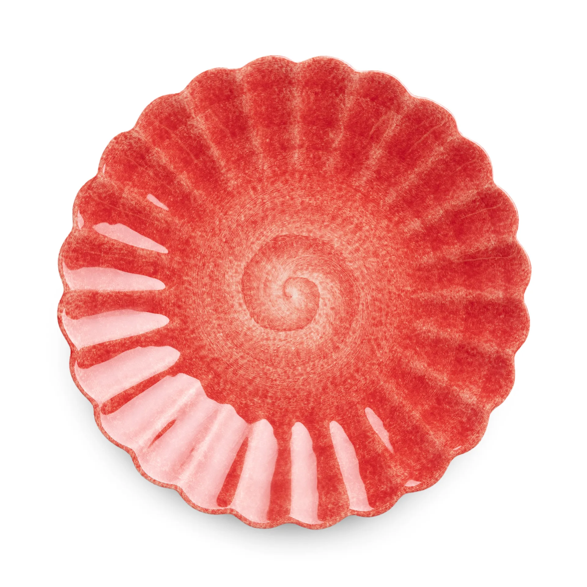 Oyster tallrik 20 cm, Röd Mateus