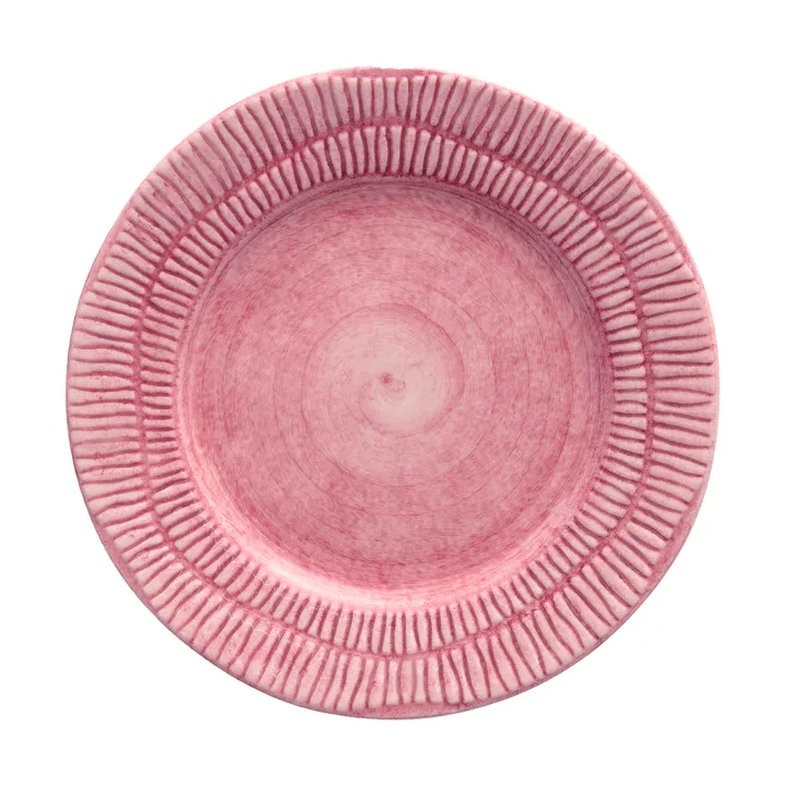 Stripes tallrik Ø21 cm - Rosa - Mateus