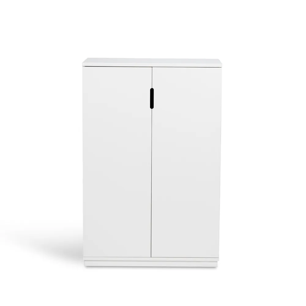 Aoko skåp 120 cm, Vitlack Mavis