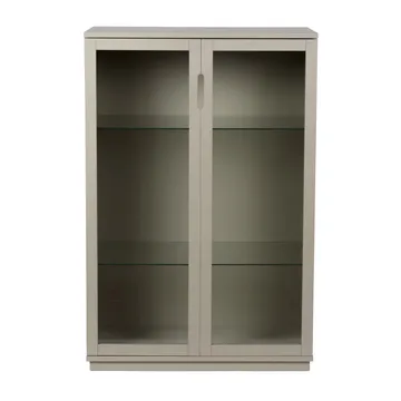 Aoko vitrinskåp 120 cm - Beige - Mavis