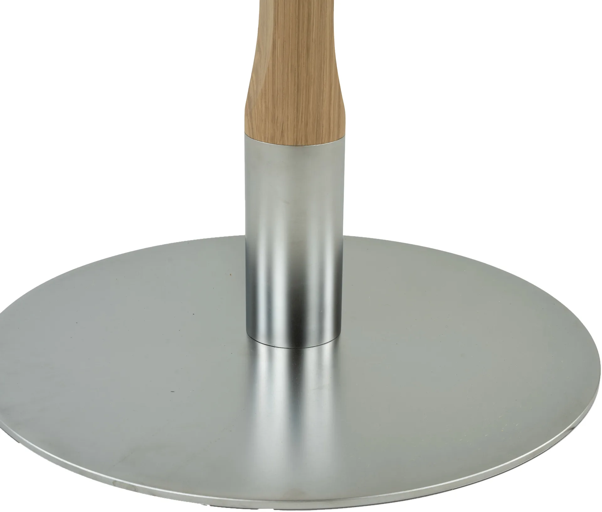Rod cafébord ⌀70 cm, Vitpigmenterad mattlackad ek Mavis