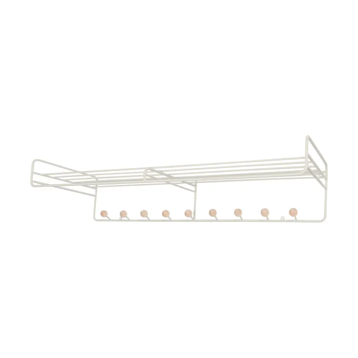 Bill Hat rack L hatthylla - Greige - Maze
