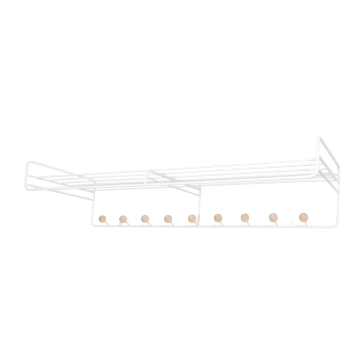 Bill Hat rack L hatthylla - Vit - Maze