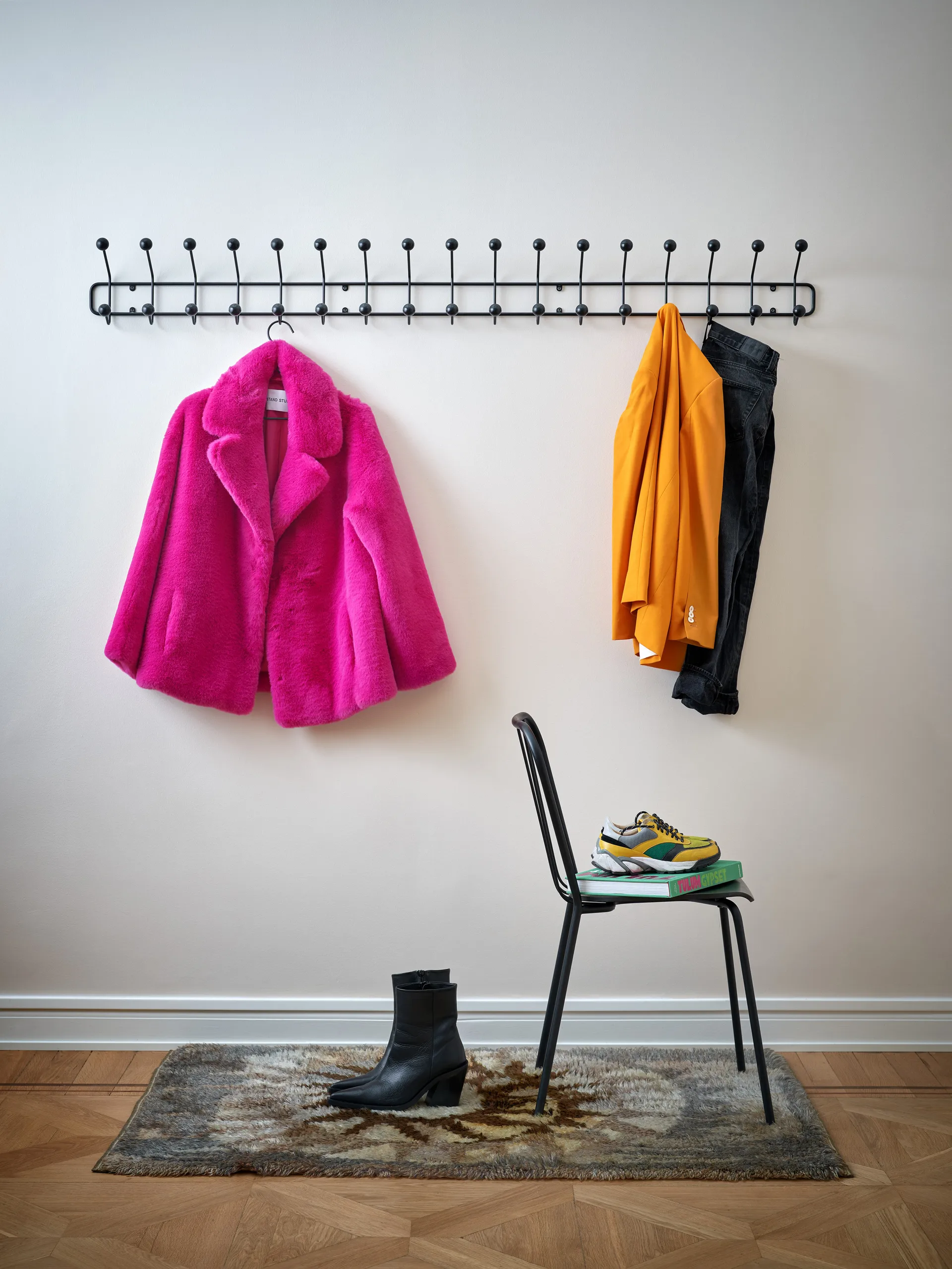 Bill Horizontal XL, Svart Maze