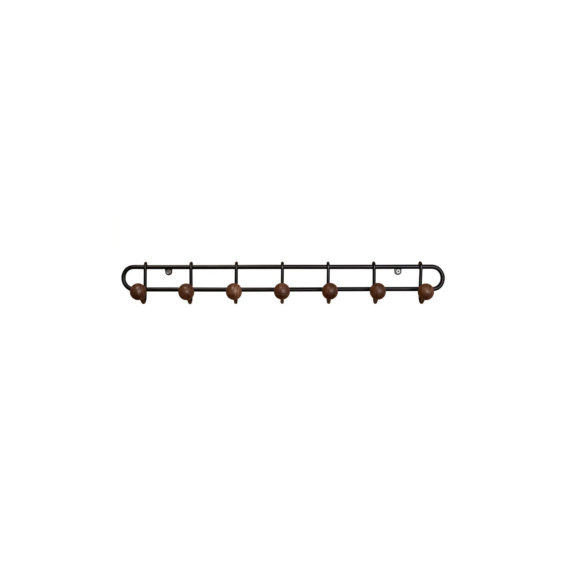 Bill Slim klädhängare, Black-walnut Maze