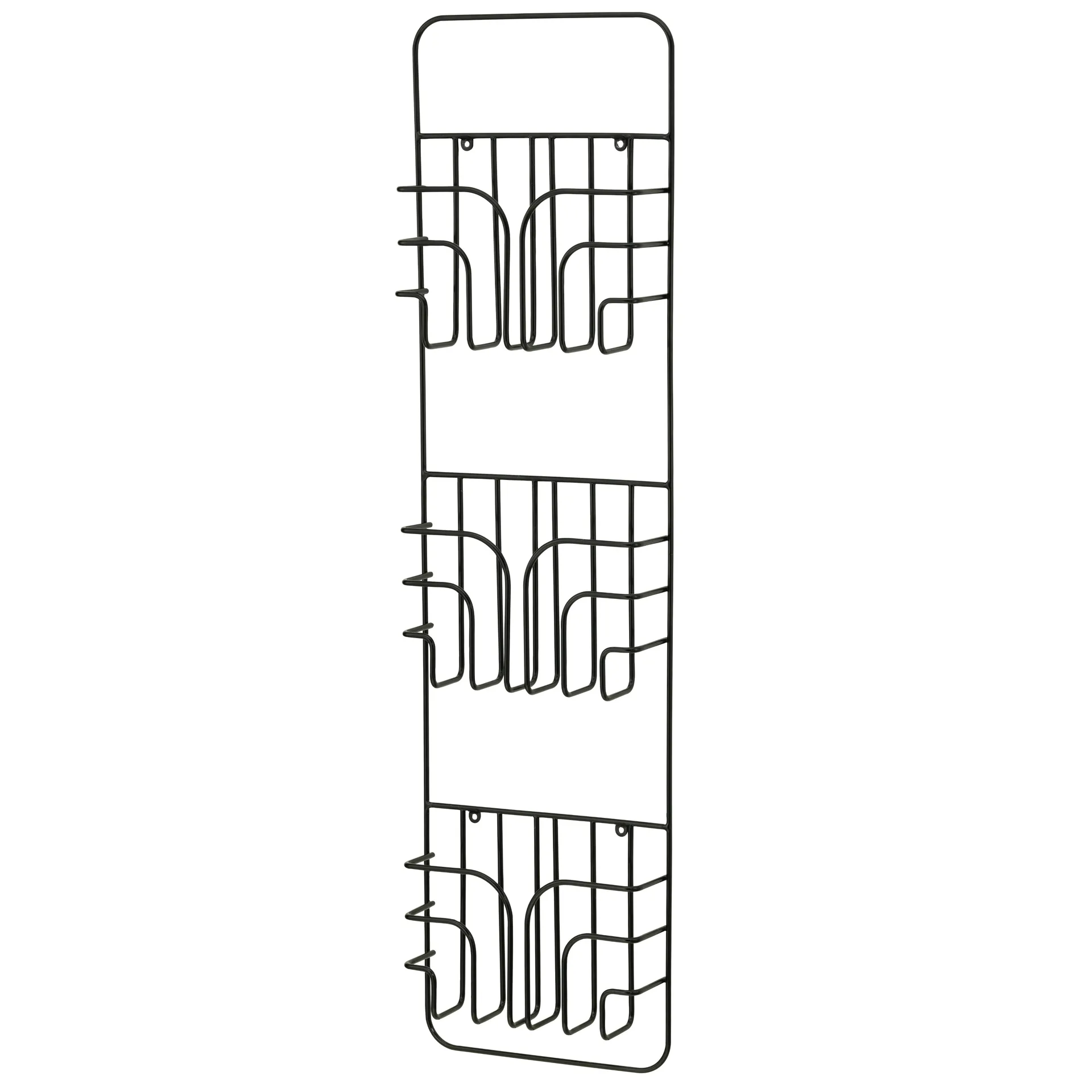 Now tidningsställ, svart Maze