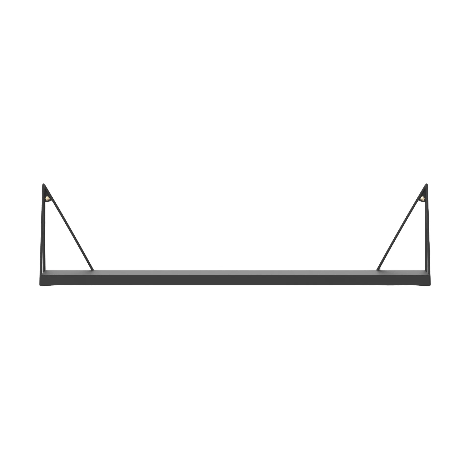 Pythagoras hylla, Svart, 20x80 cm Maze
