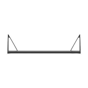 Pythagoras hylla, Svart, 20x80 cm - Maze