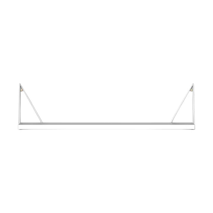 Pythagoras hylla, Vit, 20x80 cm - Maze