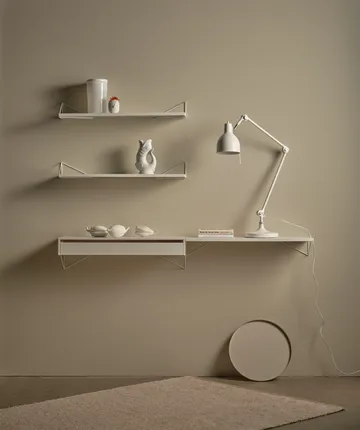 Pythagoras hylla, Vit, 20x80 cm - Maze