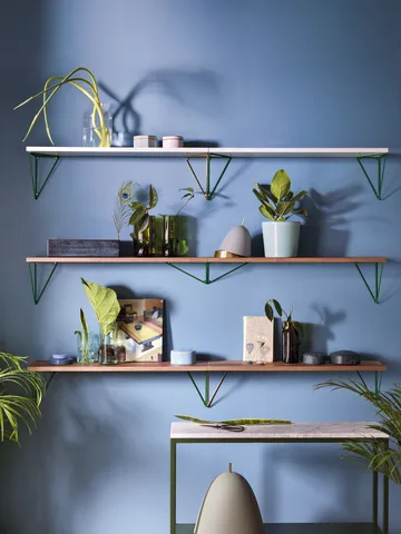 Pythagoras Shelf hyllplan - valnöt - Maze