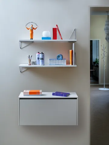 Pythagoras Shelf hyllplan - vit - Maze