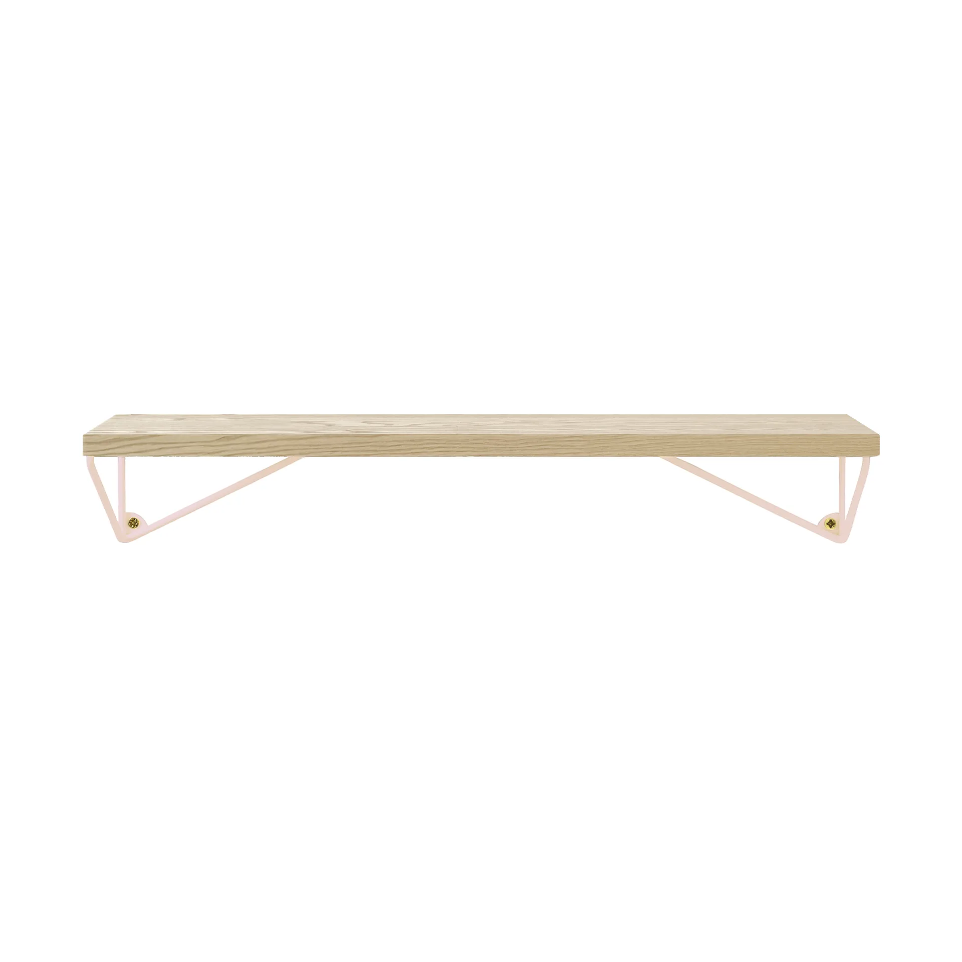 Pythagoras XS hylla, Ask-pale pink, 41x13,8x12 cm Maze
