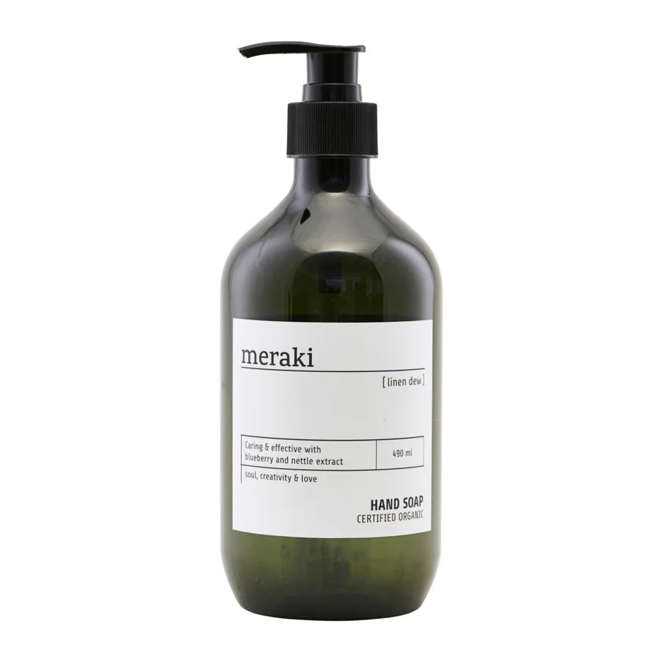 Meraki handtvål 490 ml, Linen dew Meraki