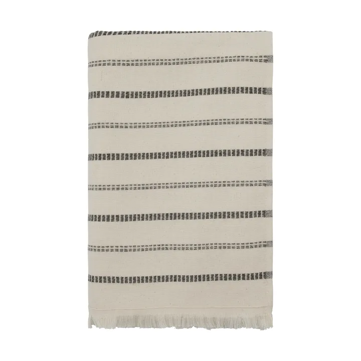 True badlakan - Off-White-svart, 70x140 cm - Meraki