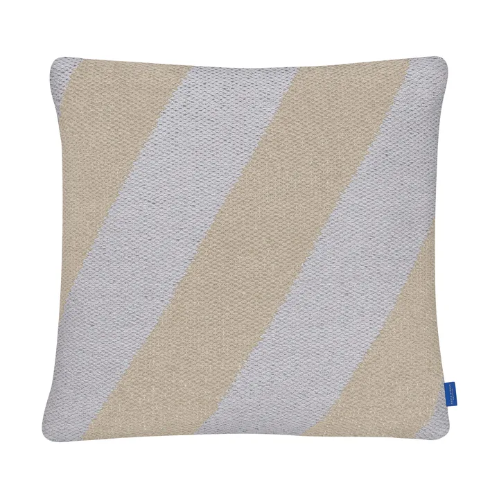 Across kelim kuddfodral - Light grey, 50x50 cm - Mette Ditmer